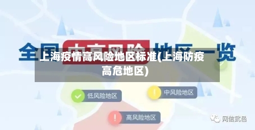 上海疫情高风险地区标准(上海防疫高危地区)