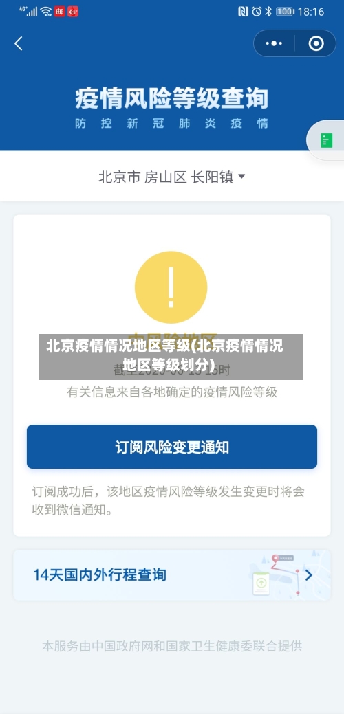 北京疫情情况地区等级(北京疫情情况地区等级划分)-第2张图片