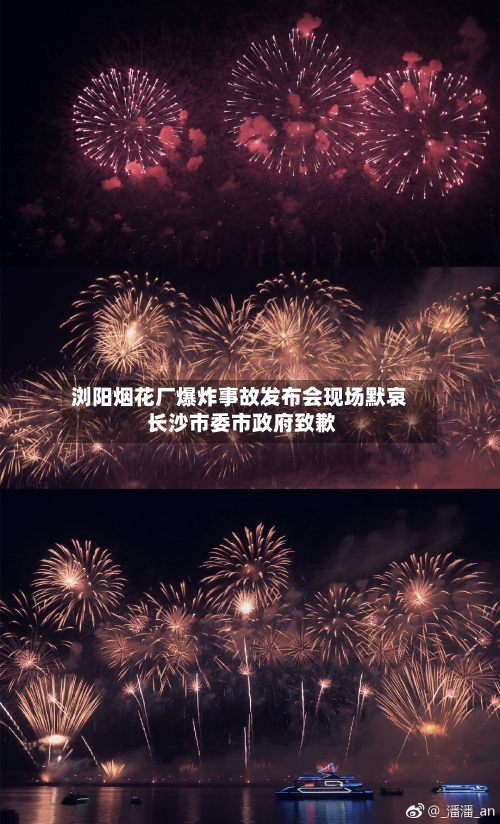 浏阳烟花厂爆炸事故发布会现场默哀 长沙市委市政府致歉-第3张图片