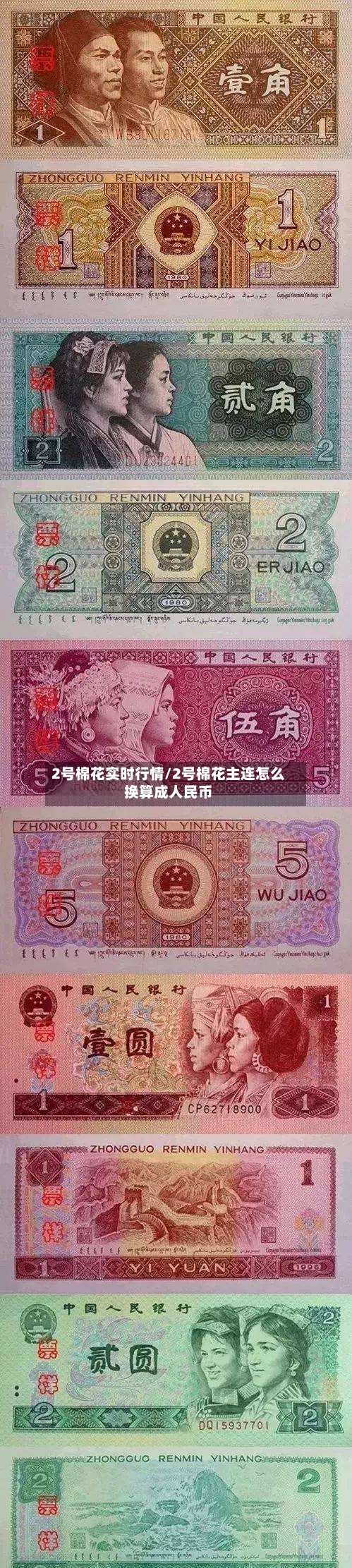 2号棉花实时行情/2号棉花主连怎么换算成人民币-第2张图片