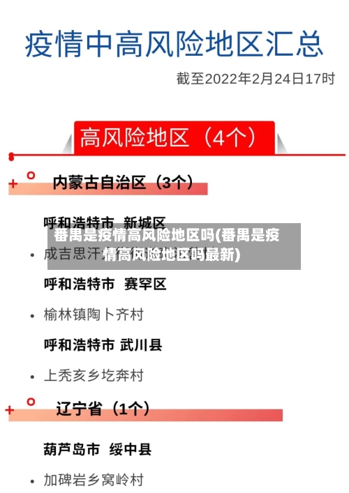 番禺是疫情高风险地区吗(番禺是疫情高风险地区吗最新)