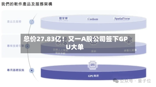 总价27.83亿!又一A股公司签下GPU大单-第3张图片