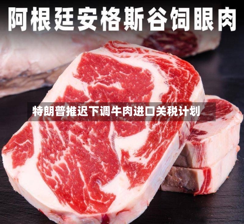 特朗普推迟下调牛肉进口关税计划