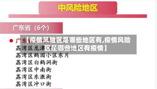 【疫情风险区是哪些地区有,疫情风险区是哪些地区有疫情】-第2张图片