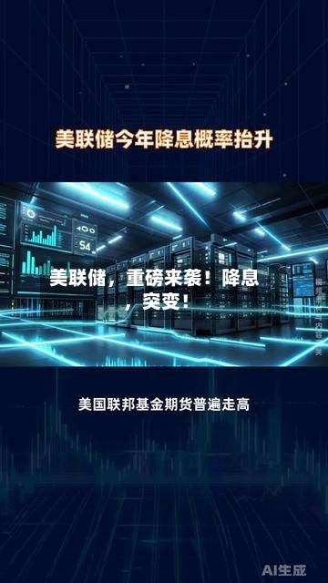 美联储	，重磅来袭！降息，突变！-第2张图片