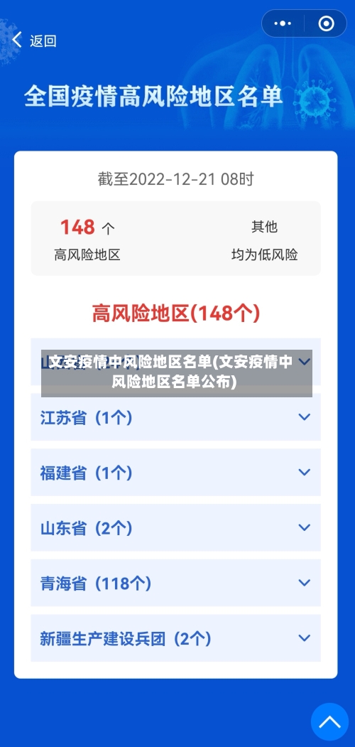 文安疫情中风险地区名单(文安疫情中风险地区名单公布)