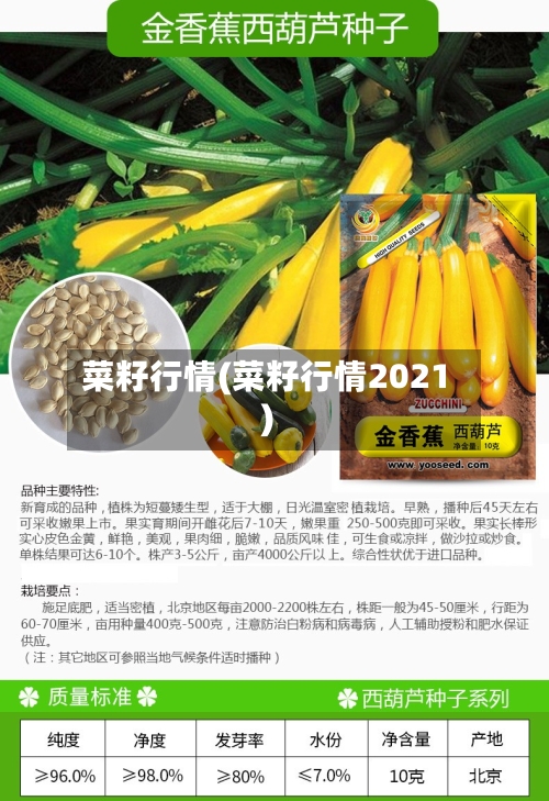 菜籽行情(菜籽行情2021)-第2张图片