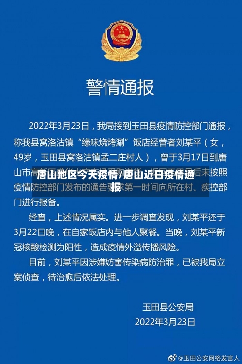唐山地区今天疫情/唐山近日疫情通报-第2张图片