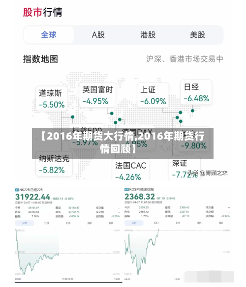 【2016年期货大行情,2016年期货行情回顾】-第2张图片
