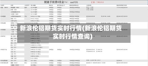 新浪伦铝期货实时行情(新浪伦铝期货实时行情查询)