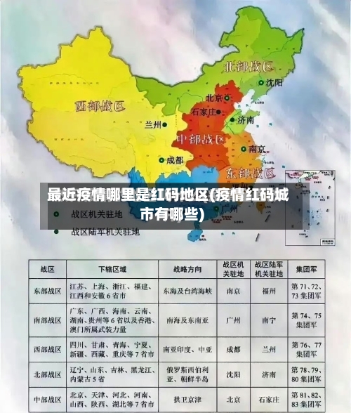 最近疫情哪里是红码地区(疫情红码城市有哪些)-第3张图片