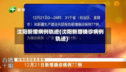 沈阳新增病例轨迹(沈阳新增确诊病例轨迹)